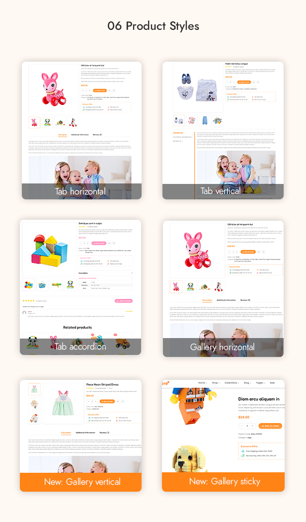 KidXtore - Kids Clothing and Toys Store Elementor WooCommerce WordPress Theme - 7
