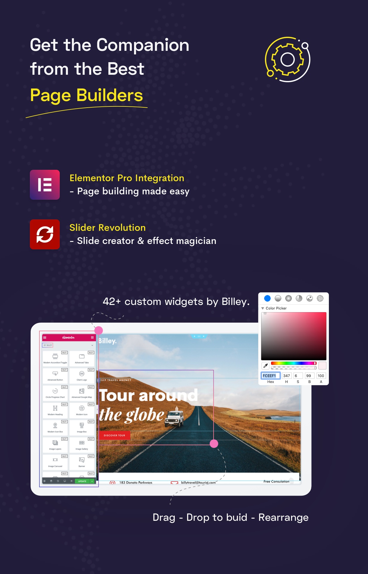 Billey - Creative Portfolio & Agency Elementor WordPress Theme - 13