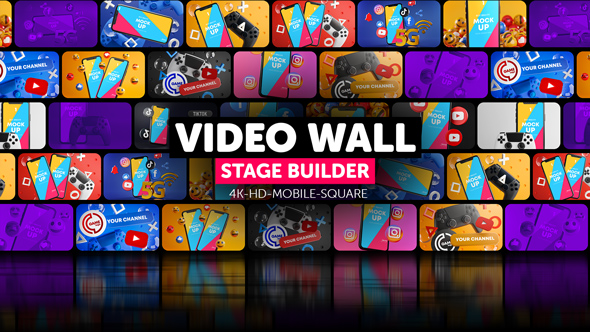 Video Wall Stage Builder - 5