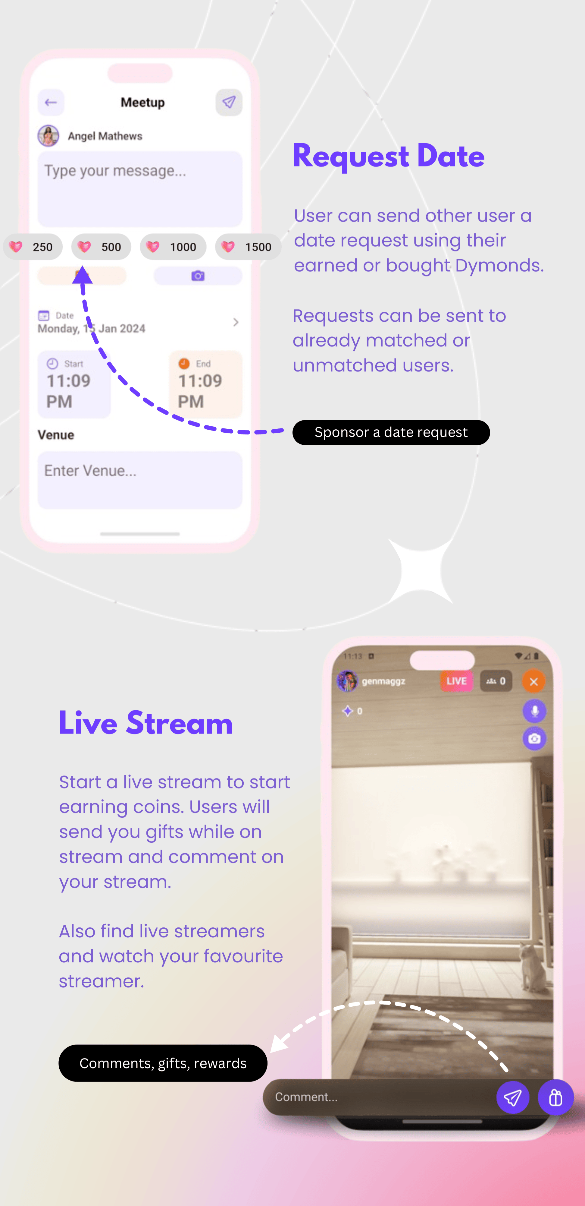 Lamat Ultimate Online Dating Platform, Video Dating, Live Stream
