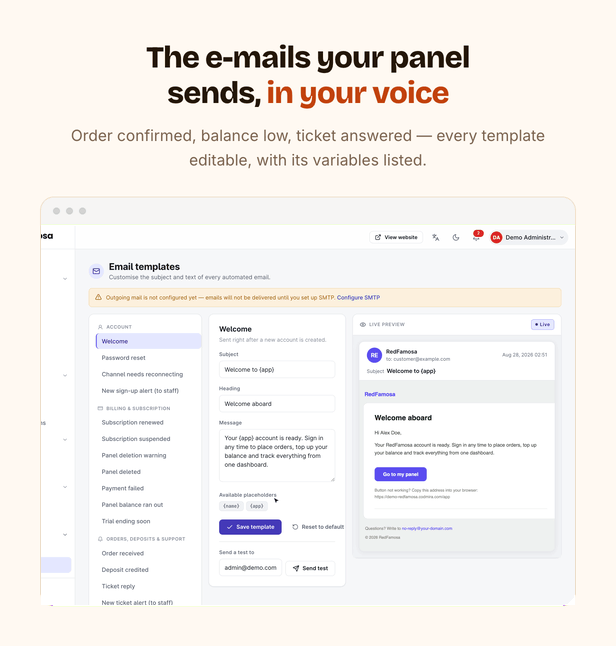 RedFamosa - SMM Panel With Omnichannel CRM & Reseller SaaS - 56