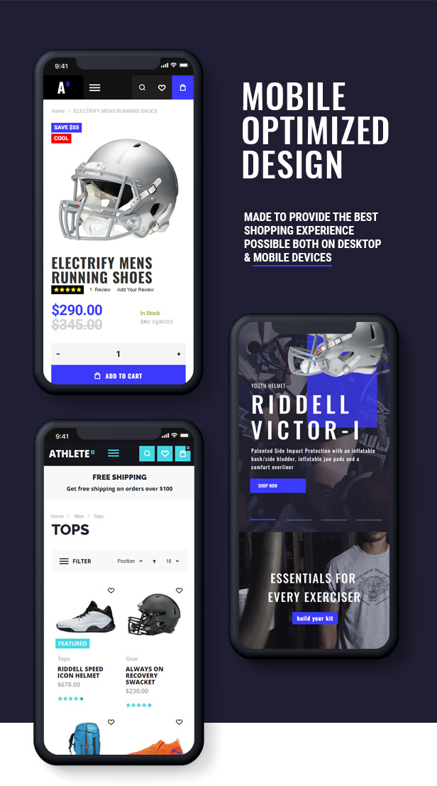 athlete2 magento 2 theme