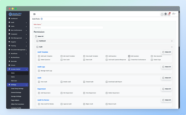 Role-Based Access Control