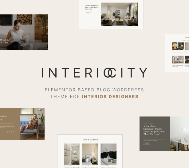 Interiocity - Home Decor Blog and Interior Design Magazine WordPress Theme