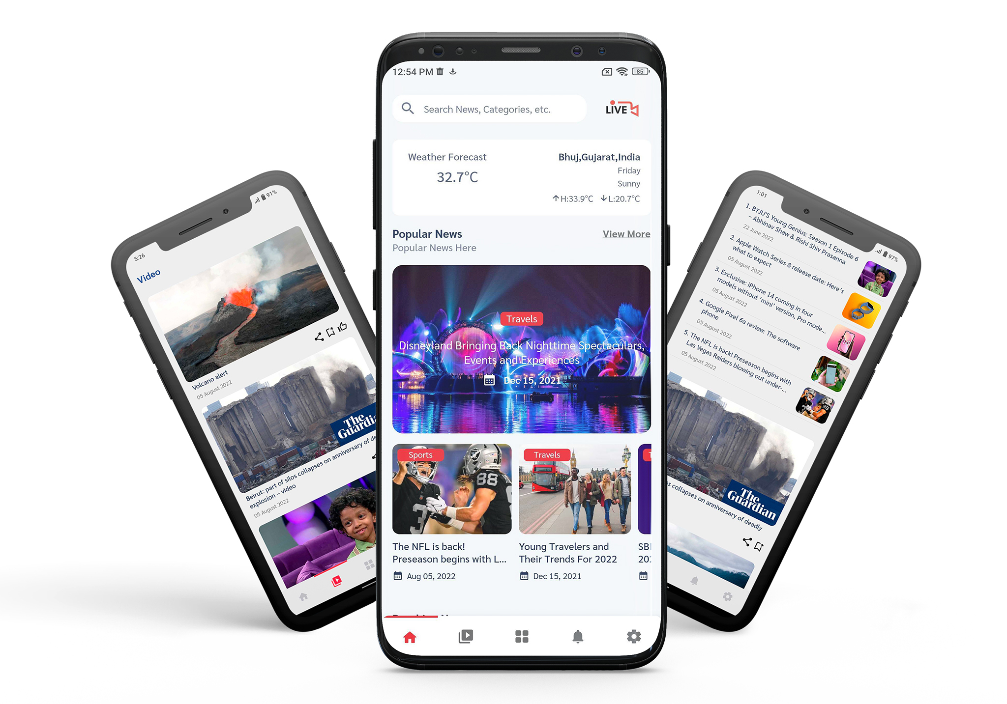 News - Flutter News App for Android & iOS with Admin Panel - 12