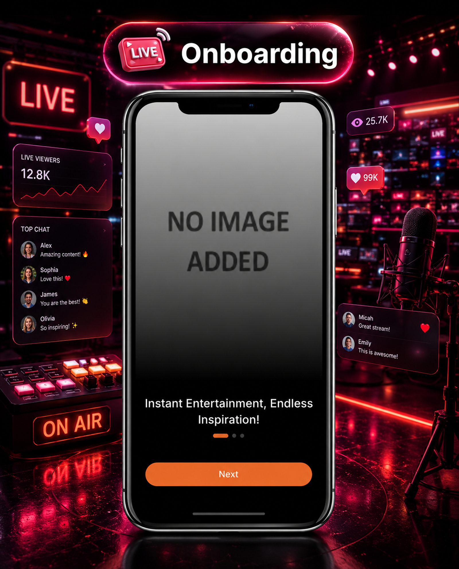 DTTrends – TikTok Clone | Reels, Live Streaming, PK Battle, Story, Feed, Chat | Flutter App - 12