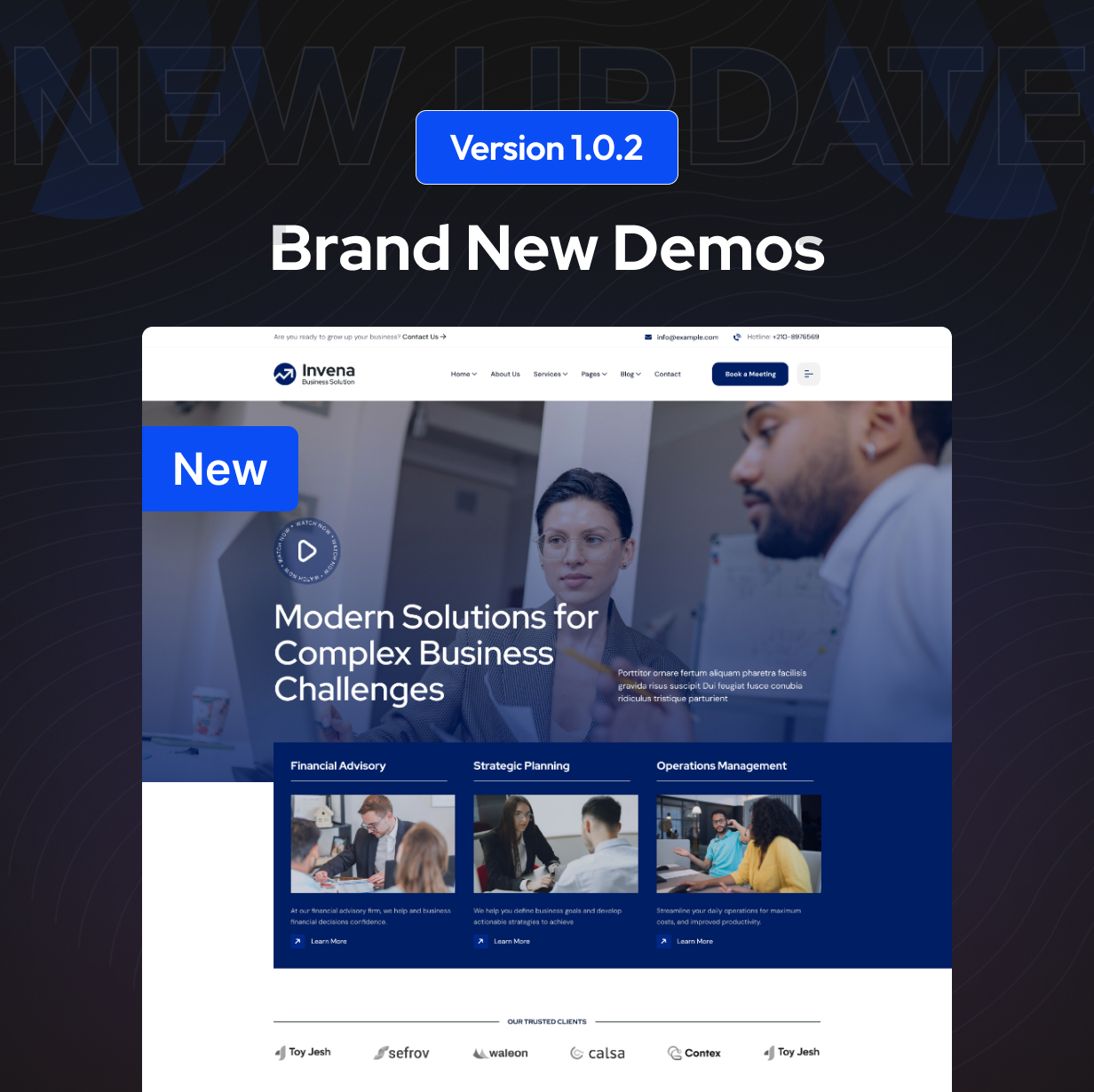 Invena - Business Consulting WordPress Theme - 4