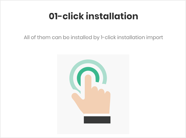 one click demo install