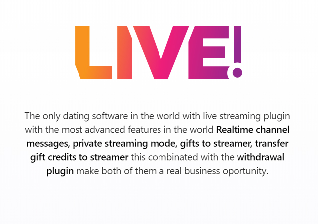 Live Streaming Plugin - Belloo Dating Software - 1