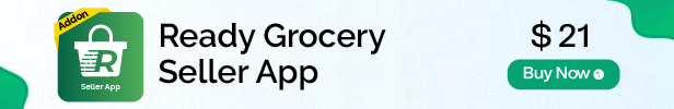 ReadyGrocery Seller Addon