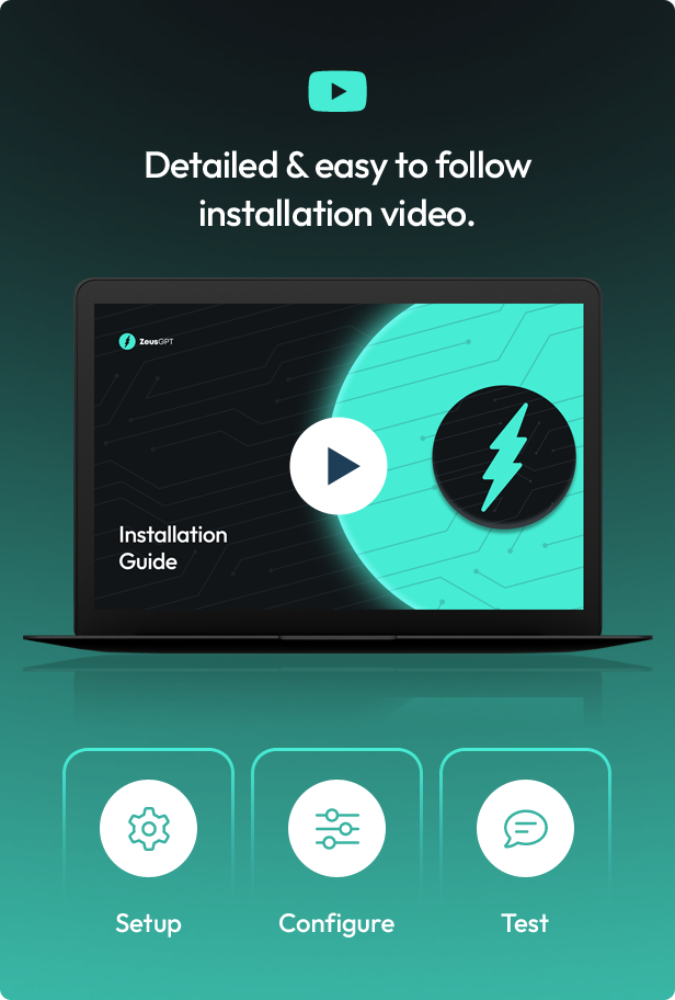 ZeusGPT - Plugin WordPress - Vídeo de instalação