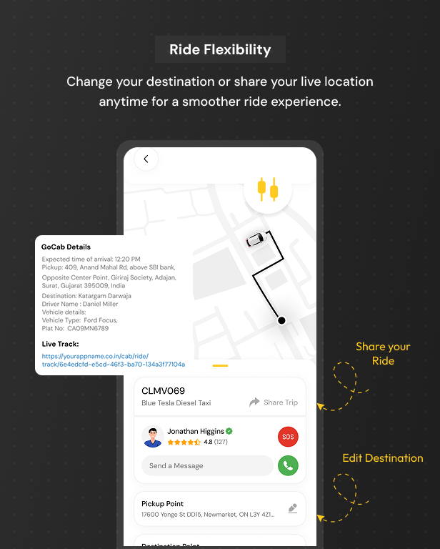 GoCab | Full Solution Taxi Cab Booking with Laravel and React Native