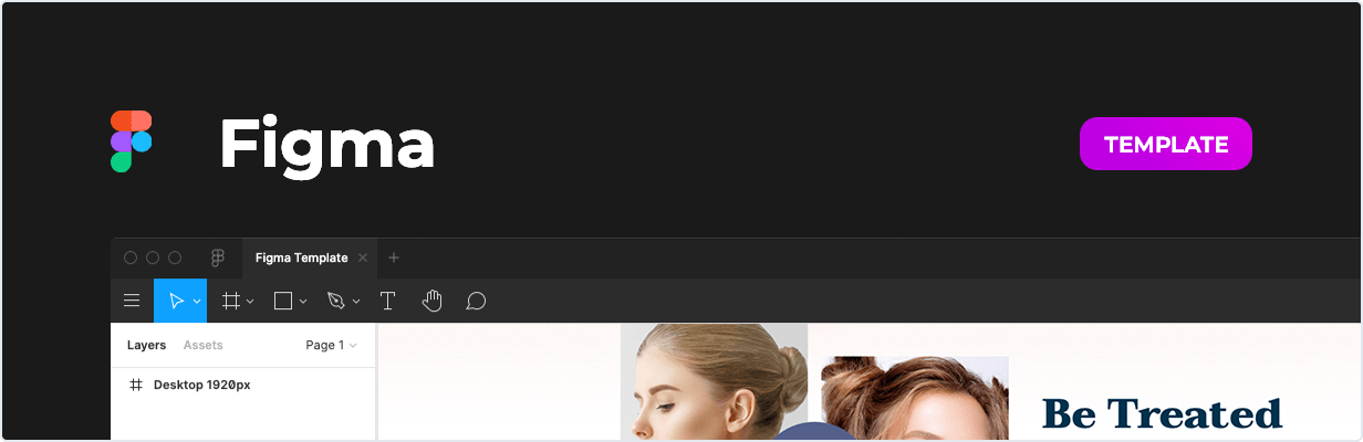 Feanty – Beauty Clinic Template for Figma