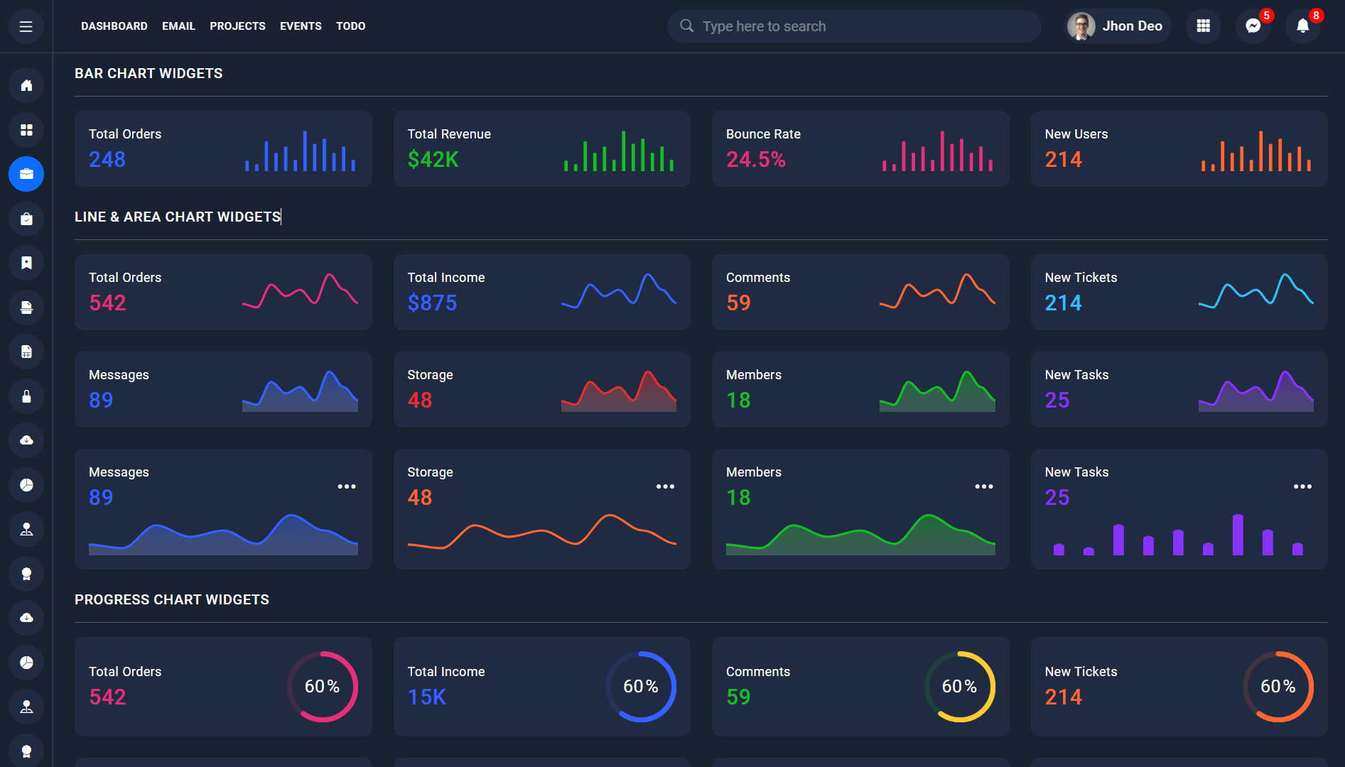 Skodash - Bootstrap 5 Admin Template - 9