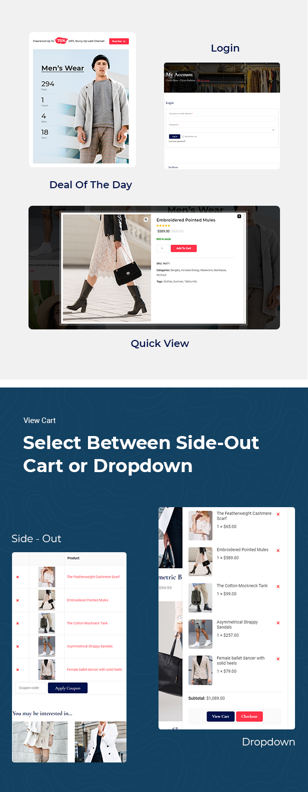 Modern WooCommerce Theme