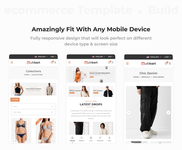 Multikart - React Next JS Multipurpose Ecommerce, React Hooks , GraphQL