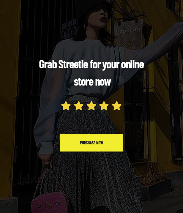 Streetie Prestashop Street Style Fashion Theme for Clothing