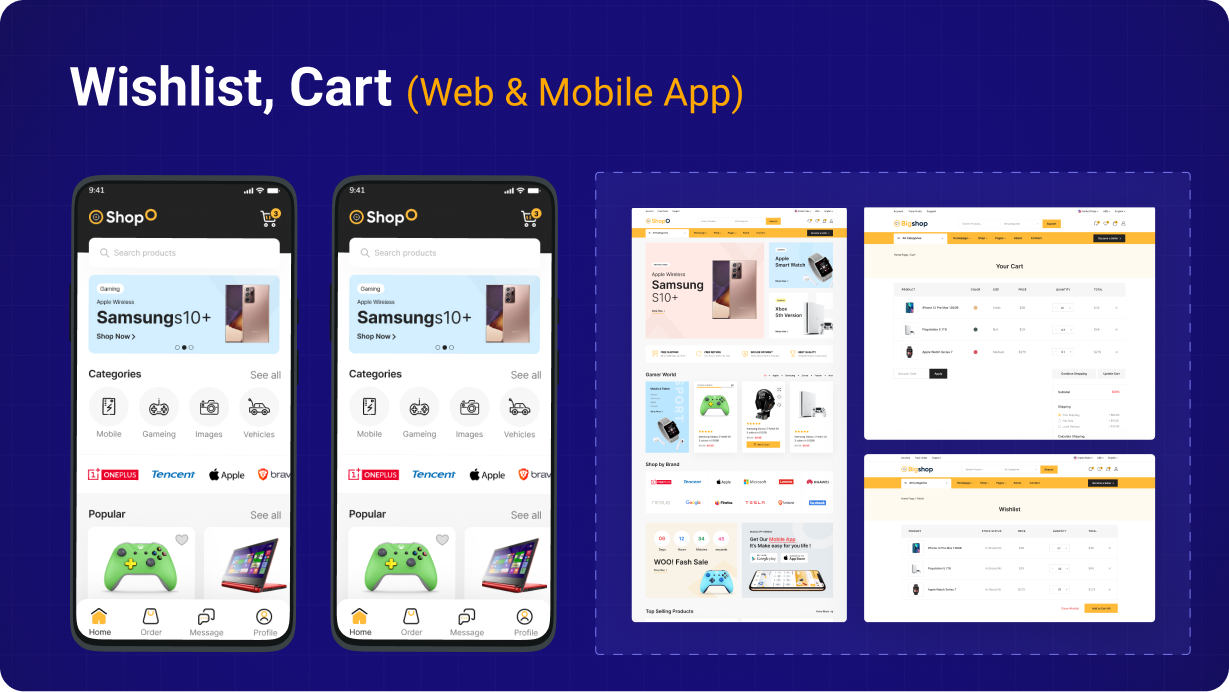 Shopo eCommerce - Multivendor eCommerce Flutter App with Admin Panel & Website