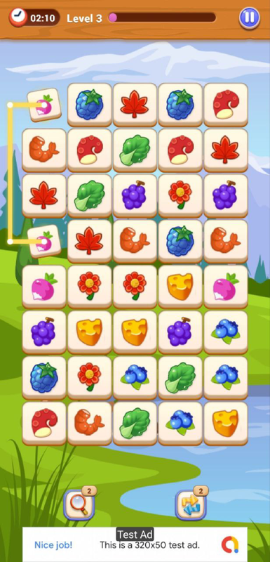 Nature Tile Connect - Matching Game Android Studio Project with AdMob Ads + Ready to Publish - 3