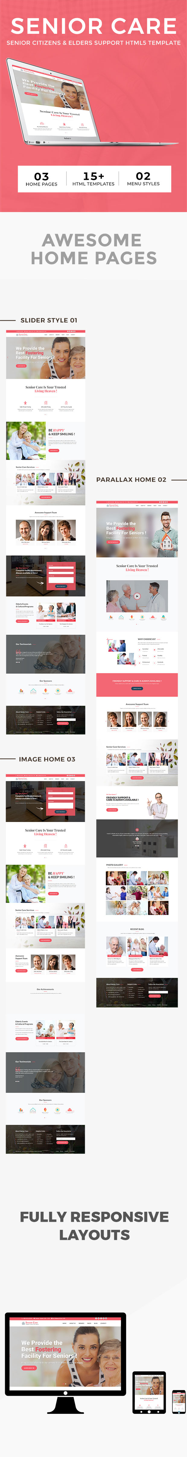 Senior Care - Elders Support HTML5 Template - 7