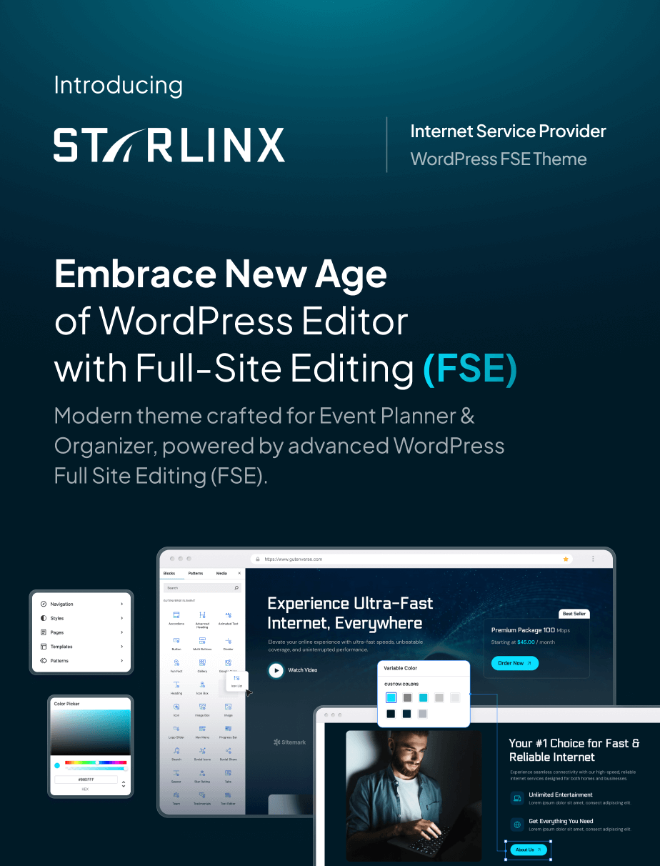Starlinx – Broadband & Internet Service Provider FSE WordPress Theme - 3