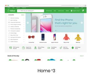 Tokoo - Electronics Store WooCommerce Theme for Affiliates, Dropship and Multi-vendor Websites - 7