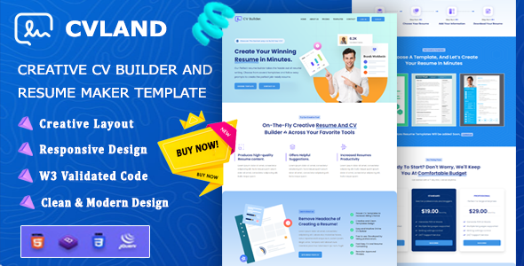 creative cv builder