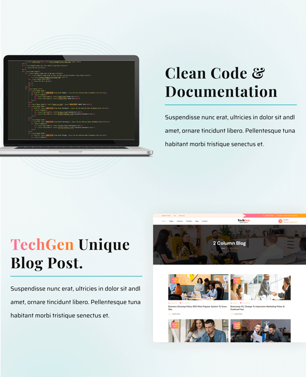 TechGen - Digital Agency & Technology HTML Template - 4