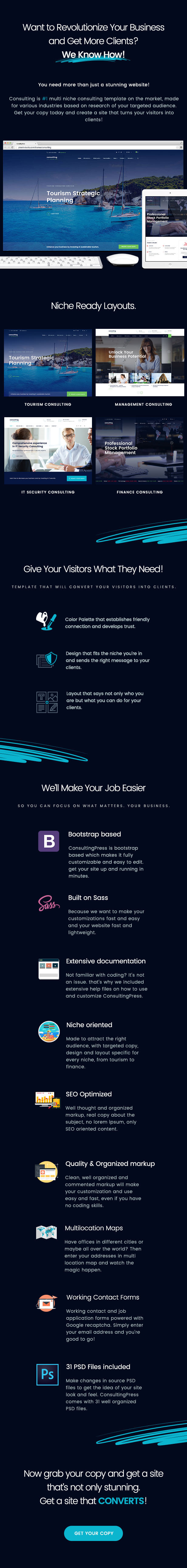 ConsultingPress Multi Niche Consulting HTML Template