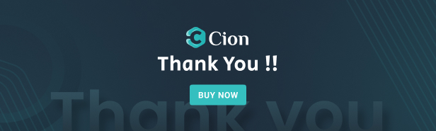 Cion Admin Dashboard theme