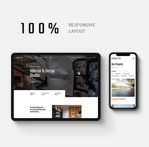 Arquito - Architecture & Interior PSD Template - 10