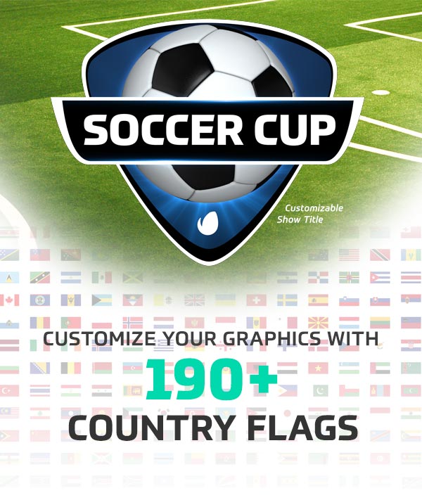 FIFA World Cup Soccer Futbol Football Graphics Package