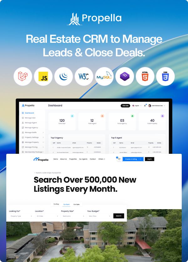 Propella - Real Estate CRM (Buy, Sell, Rent, Mortgage) to Manage Leads & Close Deals. - 1
