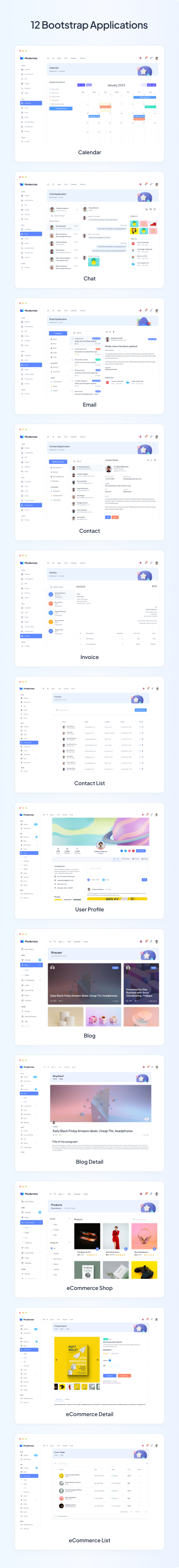 Modernize Bootstrap 5 & React MUI Admin Dashboard - 4