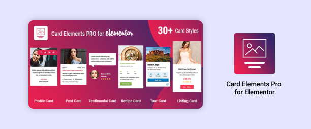 Card Elements Pro for Elementor