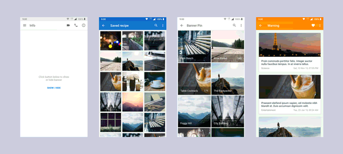 MaterialX - Interface do Android Material Design 2.8 - 43