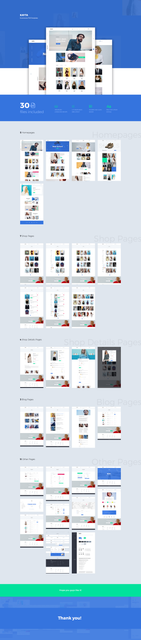 Kayta Ecommerce Psd template