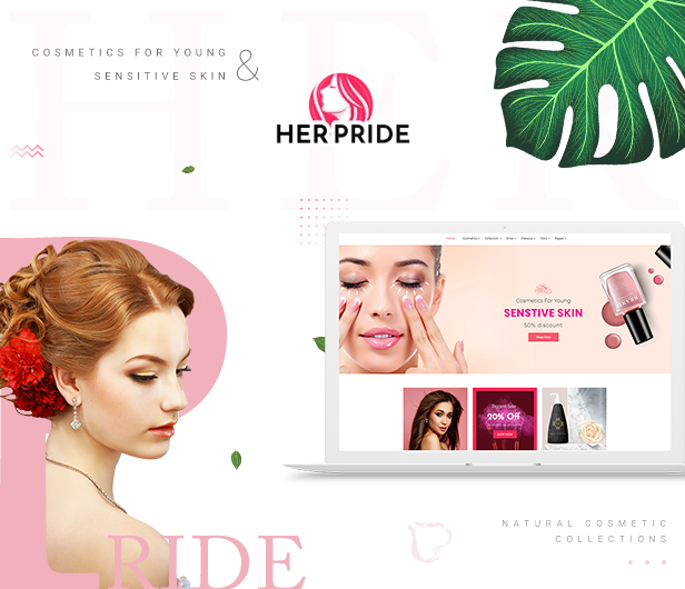 HerPride 护肤品 Shopify 网站主题