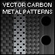 Vector Carbon Metal Pattern - GraphicRiver Item for Sale