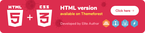 TheCov - Coronavirus Prevention & Assistance HTML Template