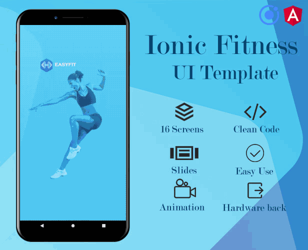 Ionic 5 / Angular 8 Fitness UI Theme / Template App | Starter App by  IonicStudio