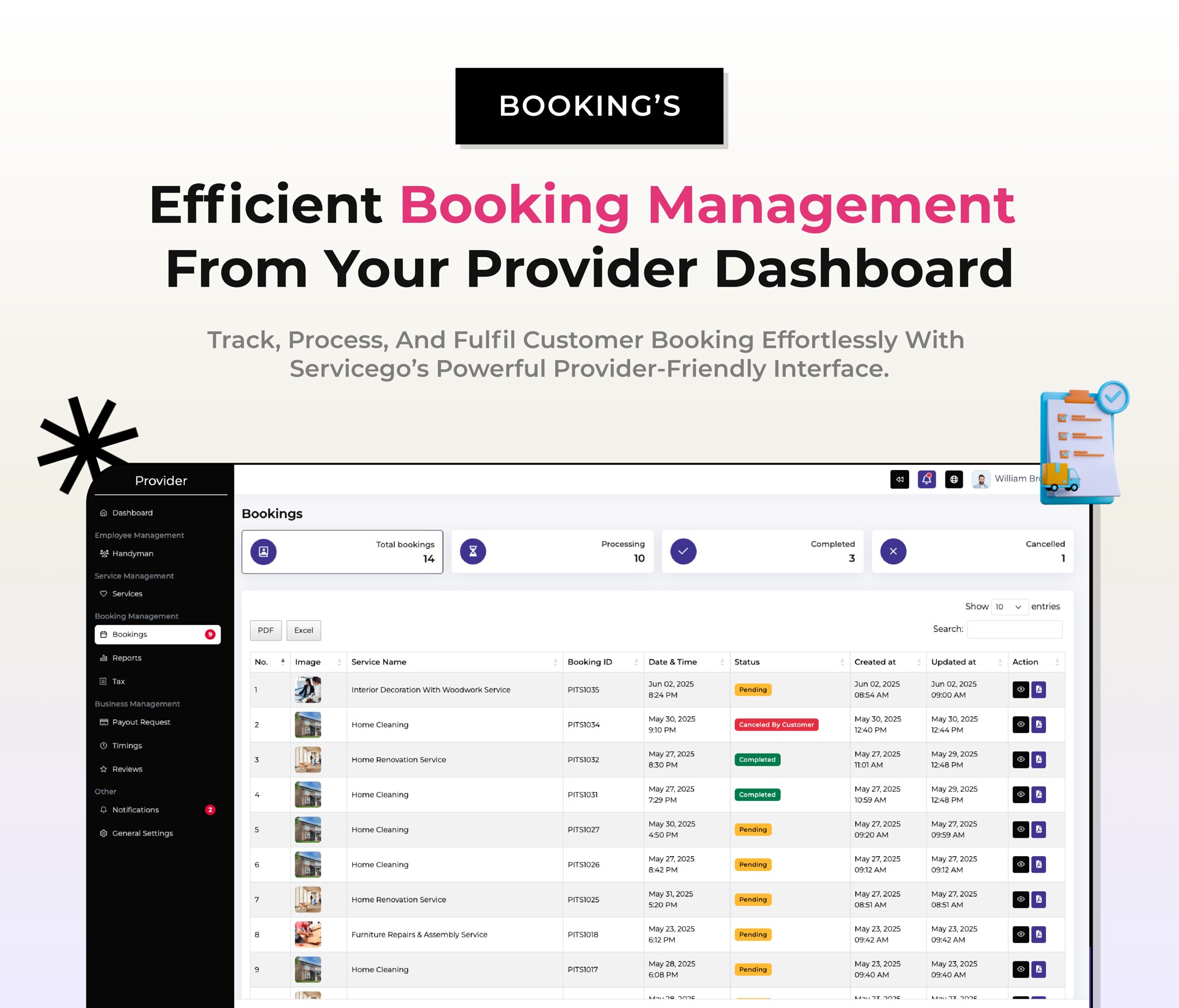 ServiceGo - Multi Vendor On-Demand Service & Handyman Booking Marketplace