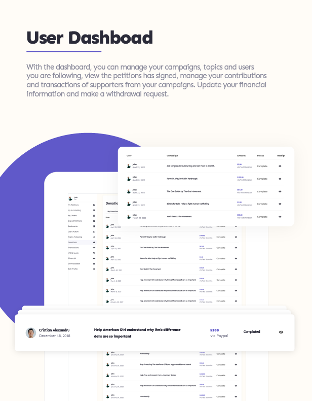 Campoal - Petition and Fundraising WordPress Theme - 16