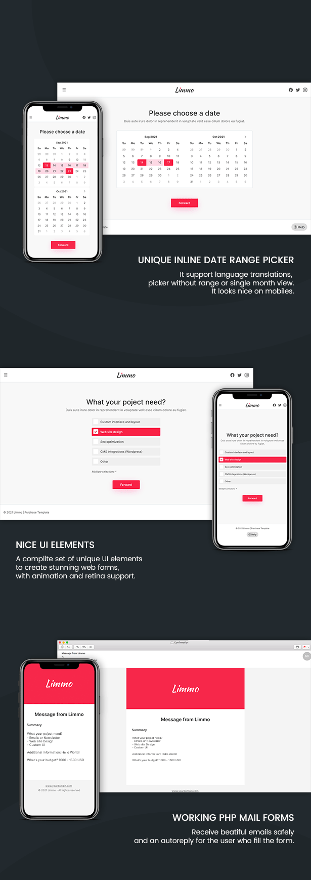 Limmo - Multipurpose Form Wizard