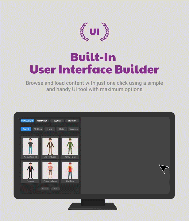 FrameStory I Explainer Character Animation Toolkit with Built In UI - 7