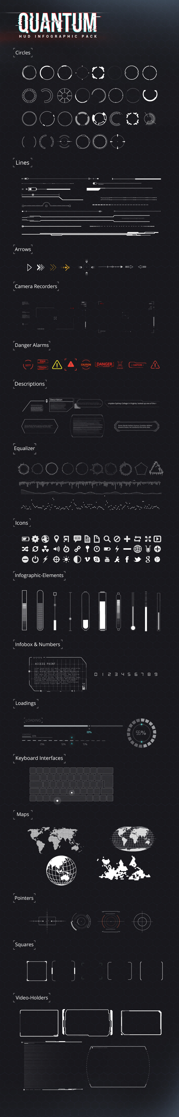 Quantum HUD Infographic - 19