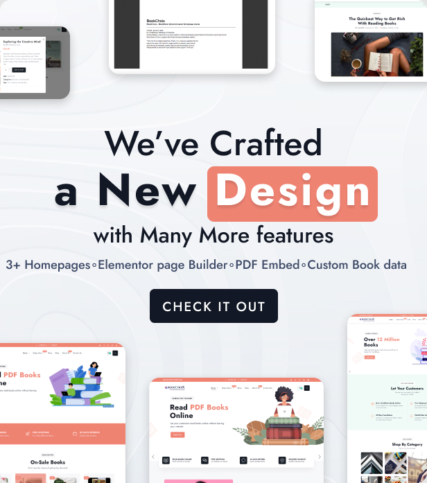 BookChoix BookStore Theme