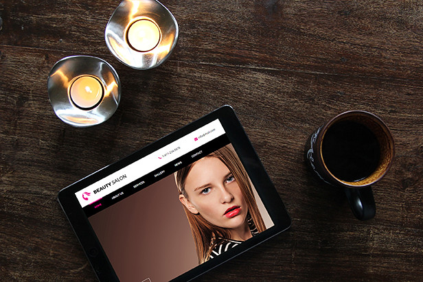 Beauty Salon Muse Template  - 8