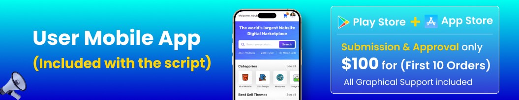 Alasmart - Digital Products Buy Sell Marketplace App with Admin Panel