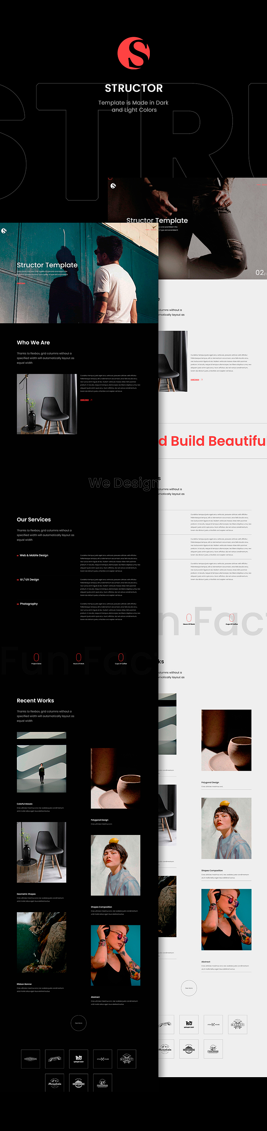 Structor - Creative Portfolio HTML Template - 1